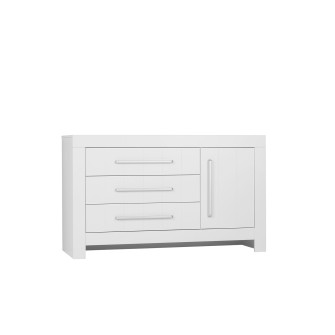Chest of drawers with 3 drawers and doors (Wind collection)
